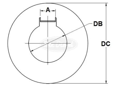 Seguro Tuerca Hélice Ø 30