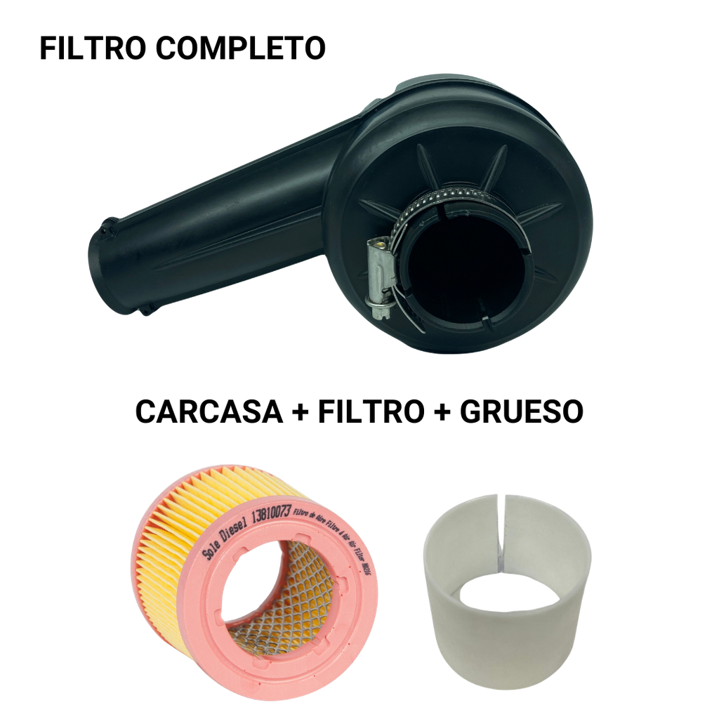 Kit Filtro de aire completo