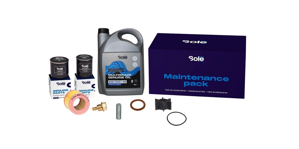 Pack Mantenimiento 500H Solé Mini-17/26/29/33 (Motor y Grupo)