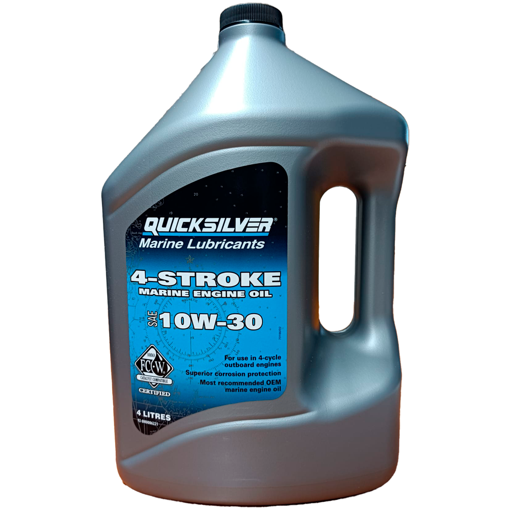 Aceite Fueraborda 10W30 4T, 4L - Quicksilver