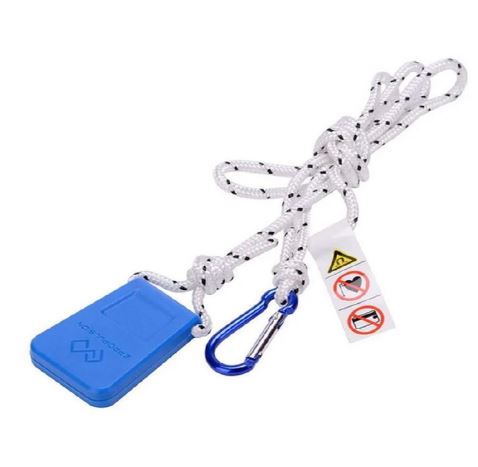 Sistema de paro motor de emergencia (Hombre al agua)