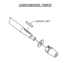 [40035087] Chaveta Eje Ø 35 Hélice