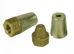 [40060193M] Tuerca con Ánado de Zinc Eje Ø 60-65 LH Completa M42x3,0